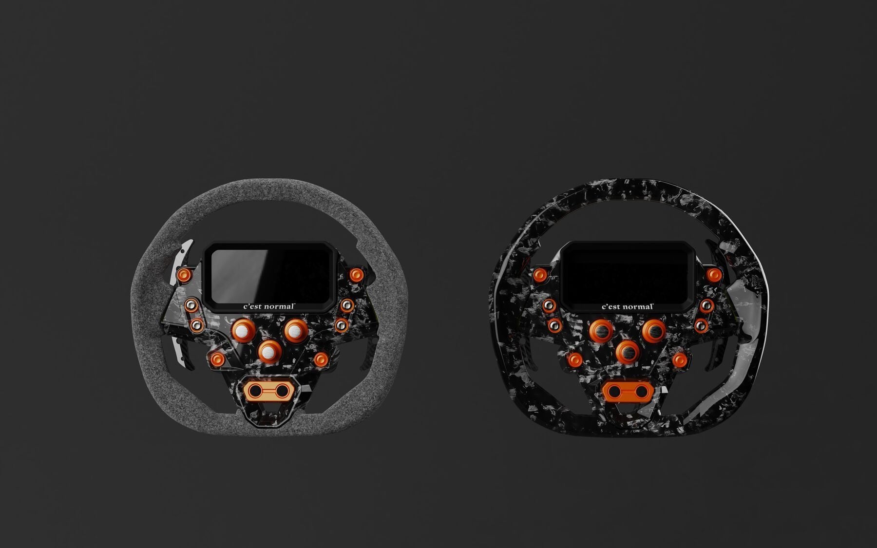STUDY · ALCANTARA + FORGED · 2-UP