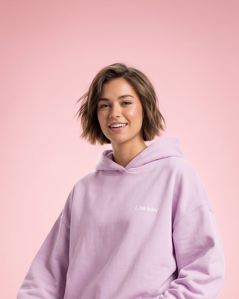 LILAC HOODIE · PORTRAIT