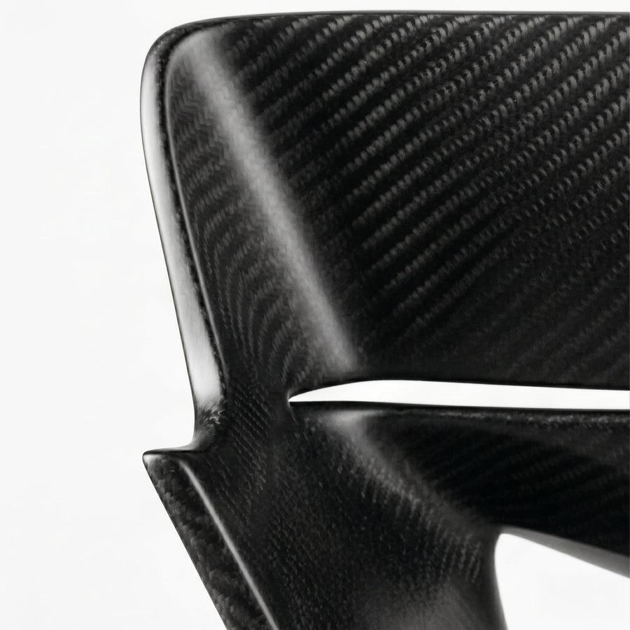 AERO CHAIR · MONACO SPEC · Matte Carbon · weave macro 03