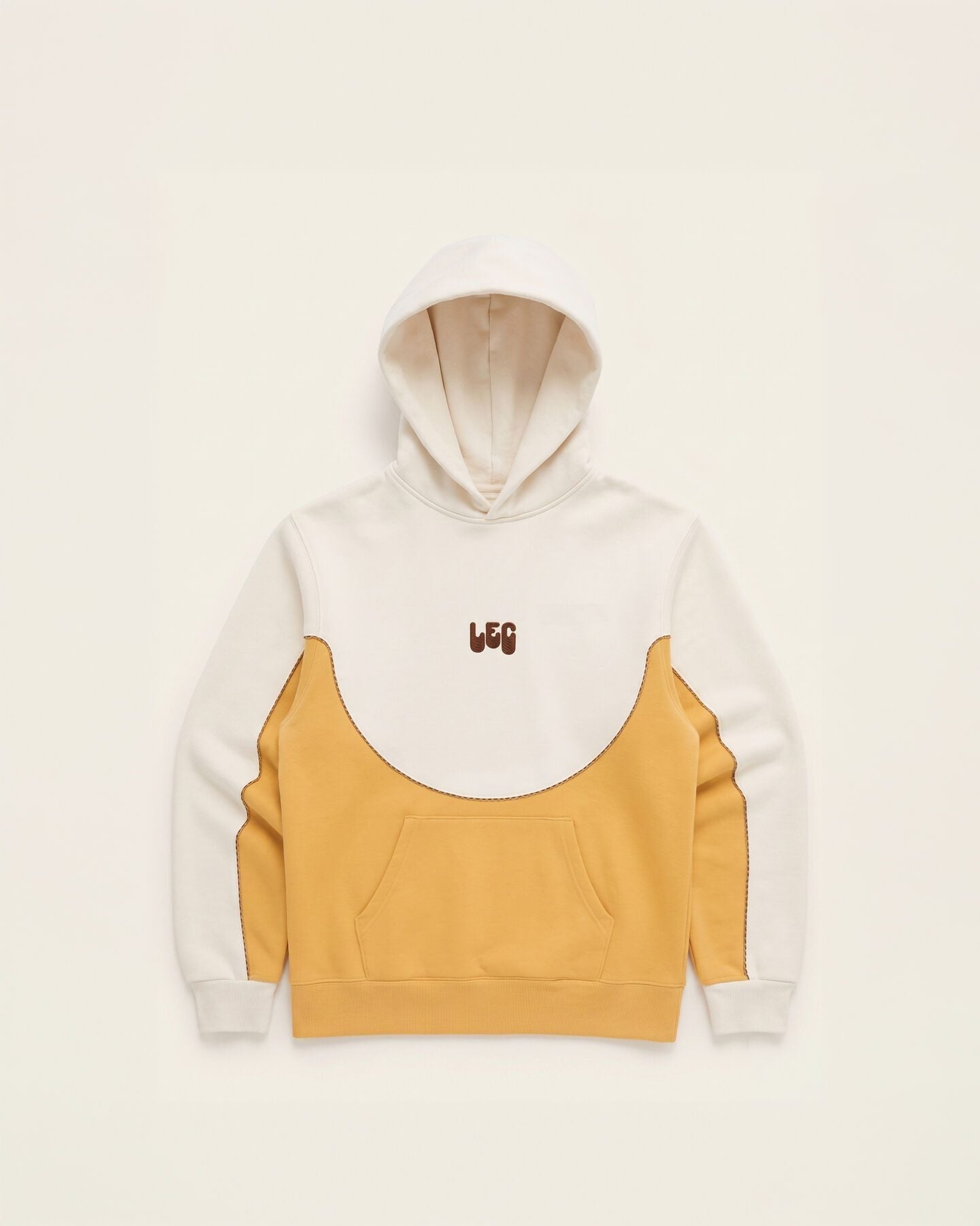 FLAT · CREAM / MUSTARD